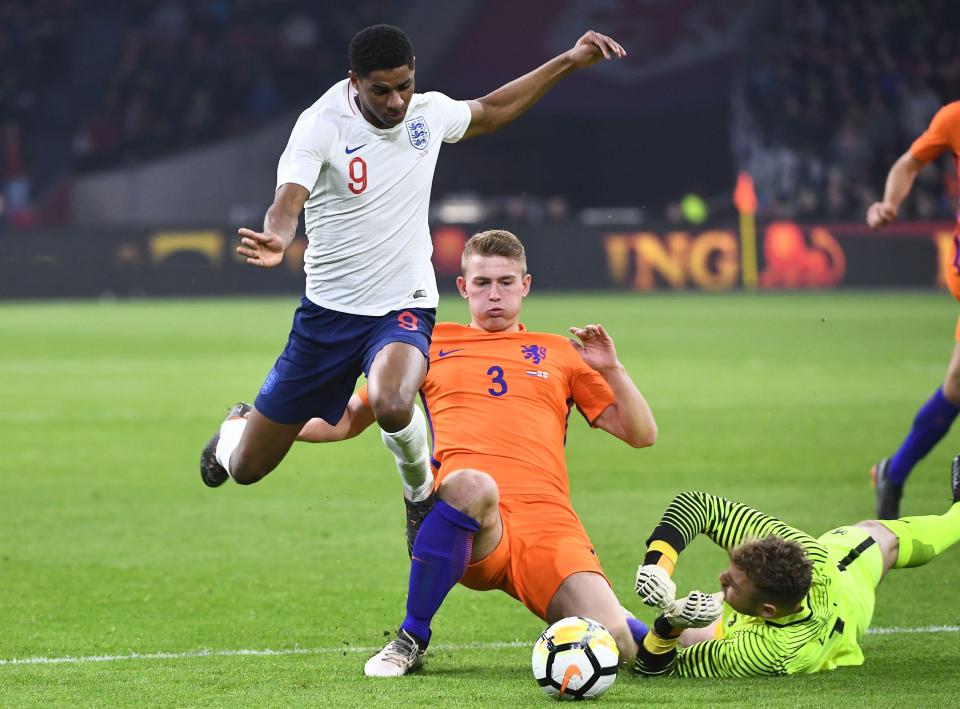  He featured for the Netherlands at Wembley in March in a 1-0 defeat to England