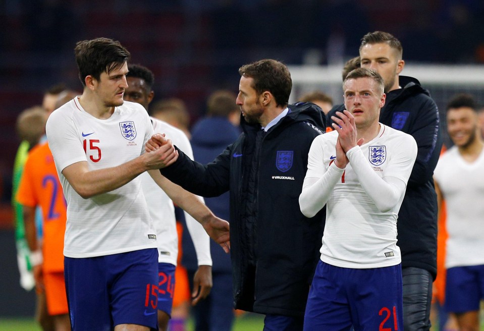 Leicester City’s Jamie Vardy and Harry Maguire are currently with England at the World Cup in Russia.