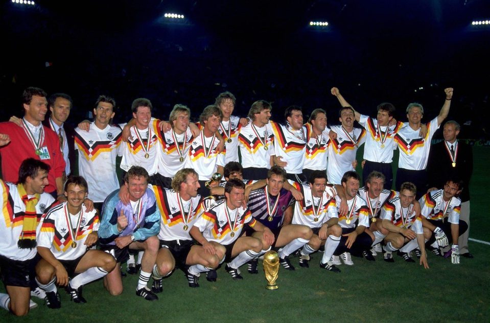  West Germany were the deserved winners of the 1990 World Cup