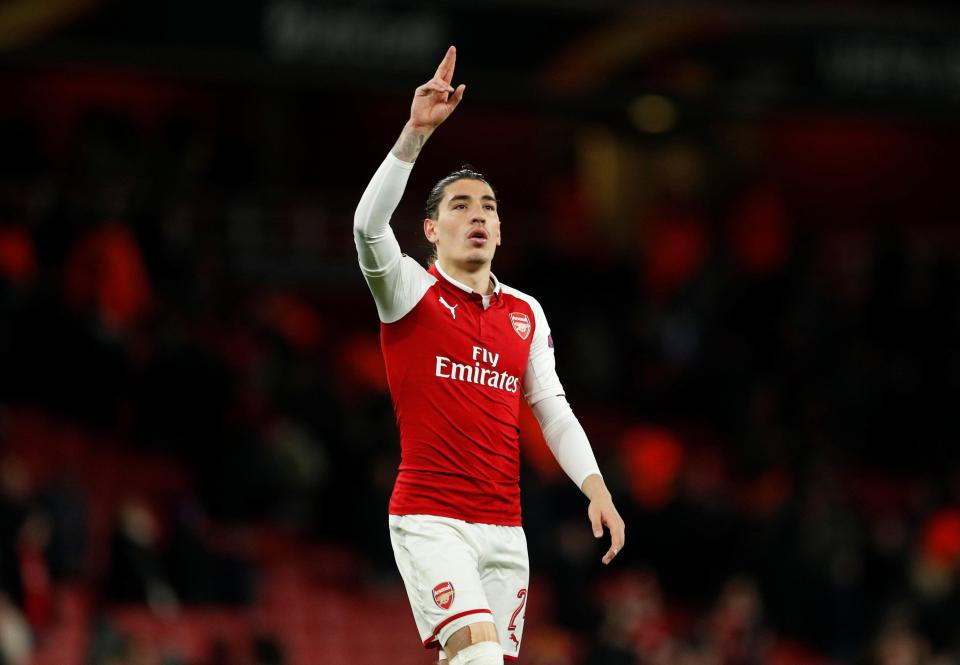  Arsenal right-back Hector Bellerin also came from Barcelona