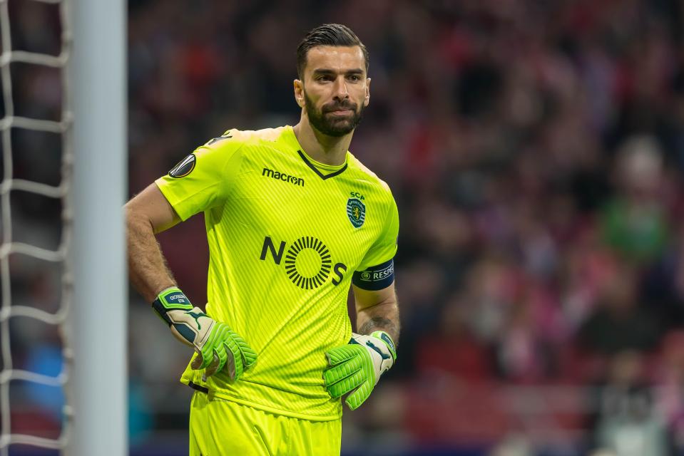  Rui Patricio has joined Premier League side Wolves on a four-year deal