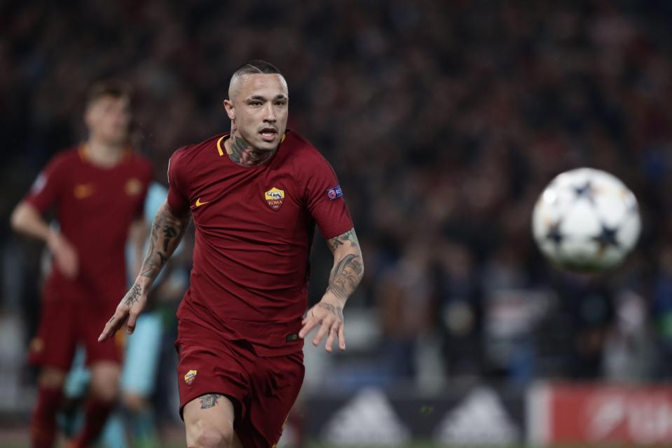  Radja Nainggolan is expected to join Inter next week