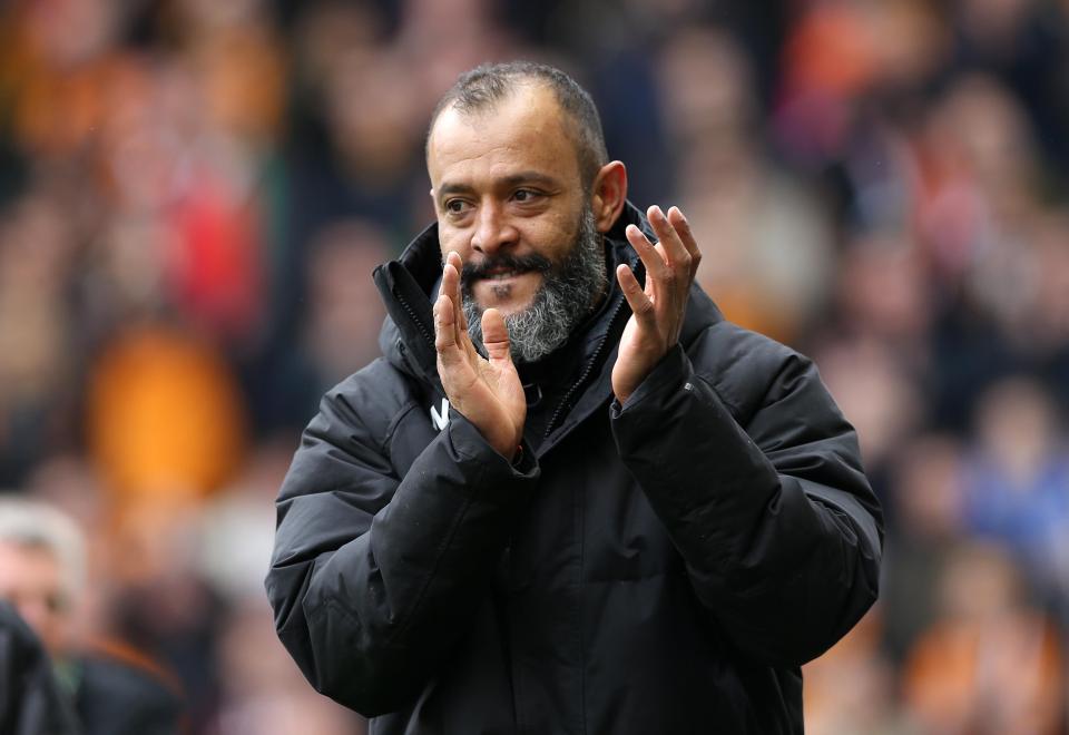  Wolves boss Nuno Espirito Santo is looking to add another Portuguese star to his ranks