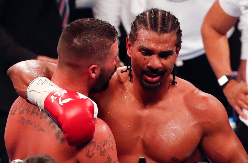  The 32nd and final fight of Haye's career ended in defeat against Tony Bellew, leaving him with a 28-4 career record