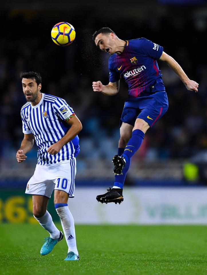  Thomas Vermaelen was part of the Barcelona side that won La Liga in style