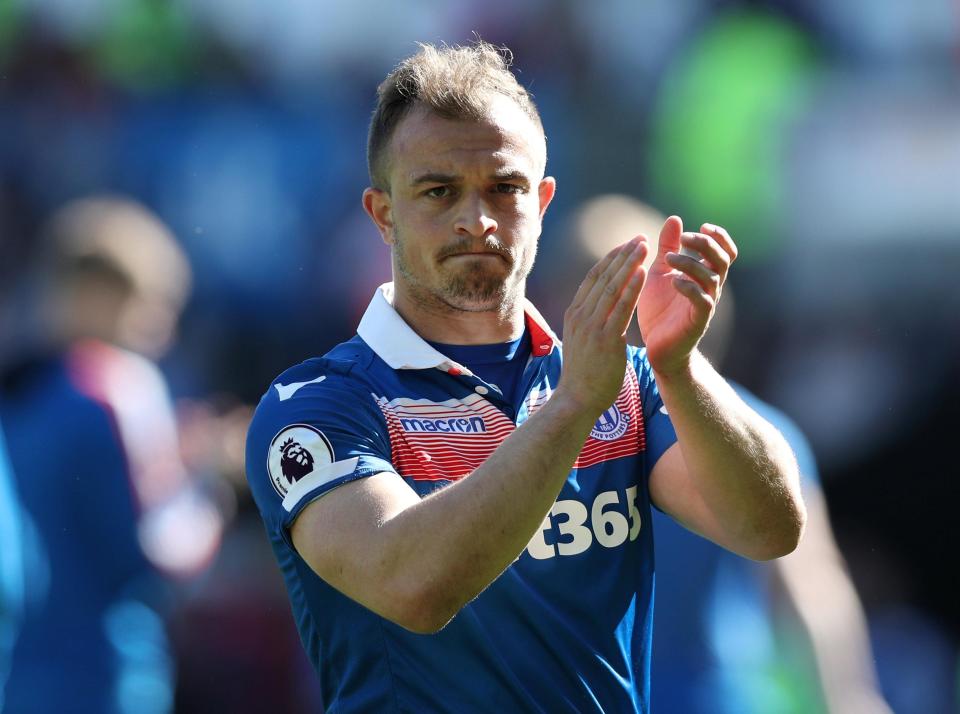  Xherdan Shaqiri is wanted by Southampton