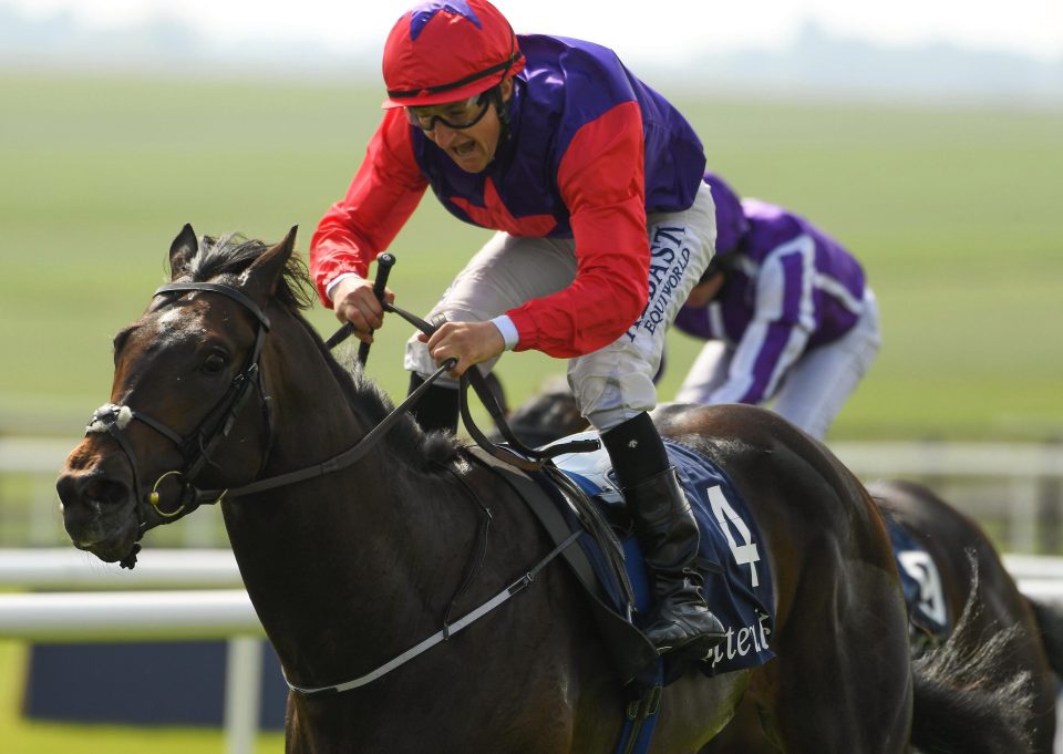  Romanised beat the re-opposing U S Navy Flag at the Curragh