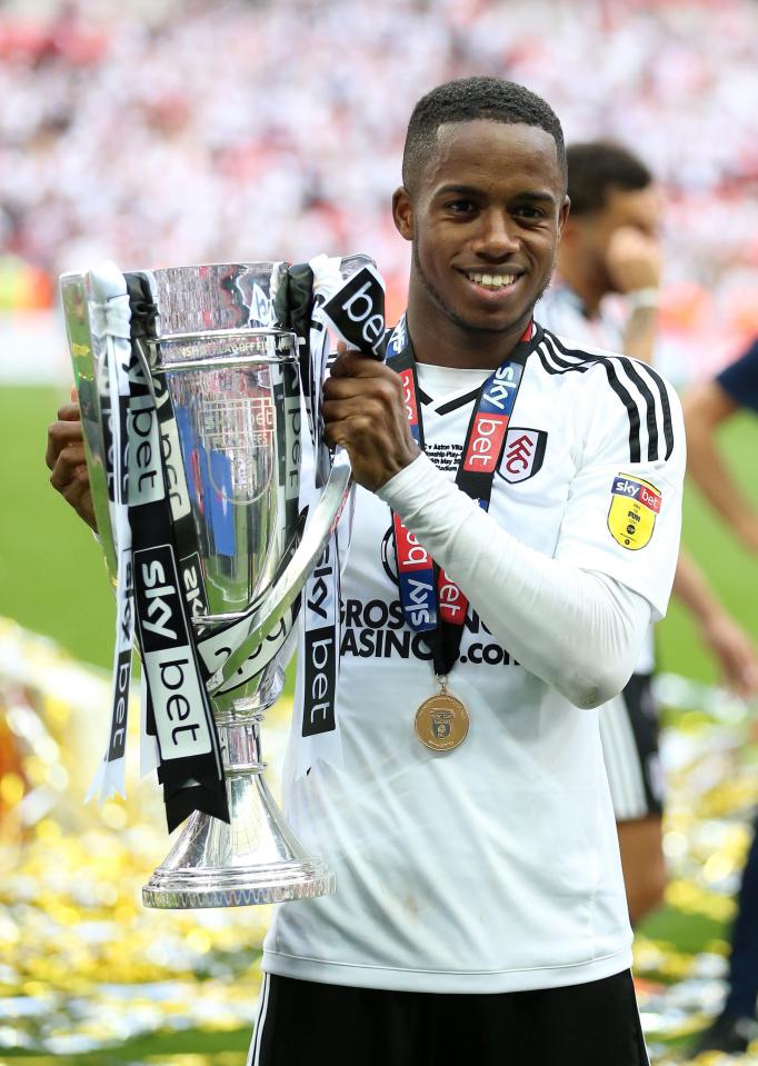  Ryan Sessegnon helped Fulham to promotion from the Championship last season - and he is set to stick around for the Premier League adventure