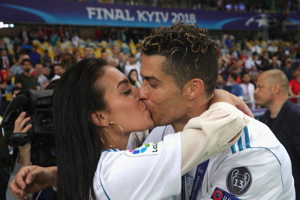  Georgina kisses Ronaldo after a Real Madrid victory - but her life used to be very different