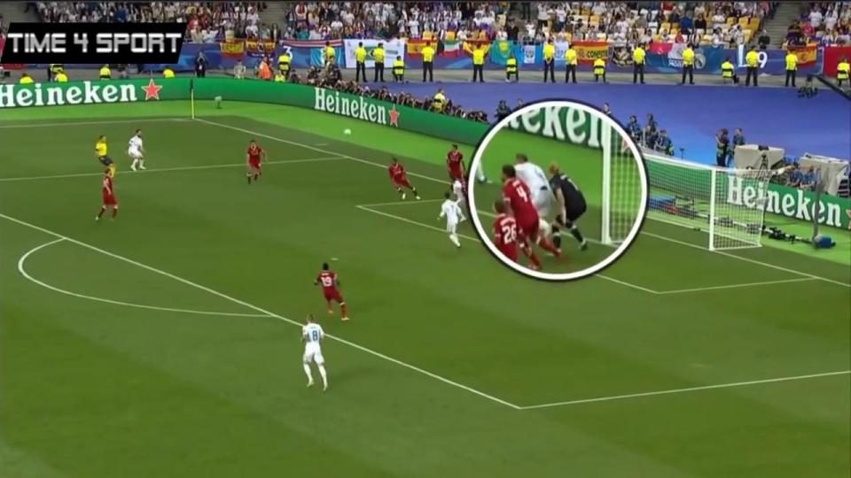  Sergio Ramos' barge on Loris Karius was said to have given the Liverpool goalkeeper concussion