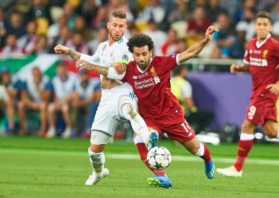  Ramos had said he was not to blame for Mohamed Salah's shoulder injury