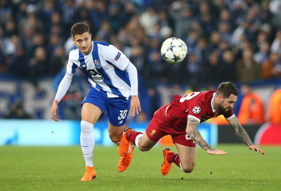 United have signed ex-Porto right-back Diogo Dalot, who made his debut at left-back in the Champions League