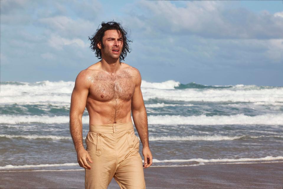  Past his prime time ... Aidan Turner says he's getting too old to strip off for sexy roles