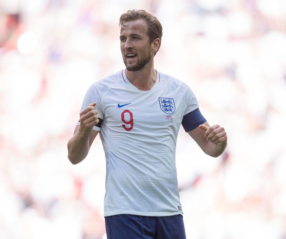  Harry Kane is England's only out-and-out goal threat this summer