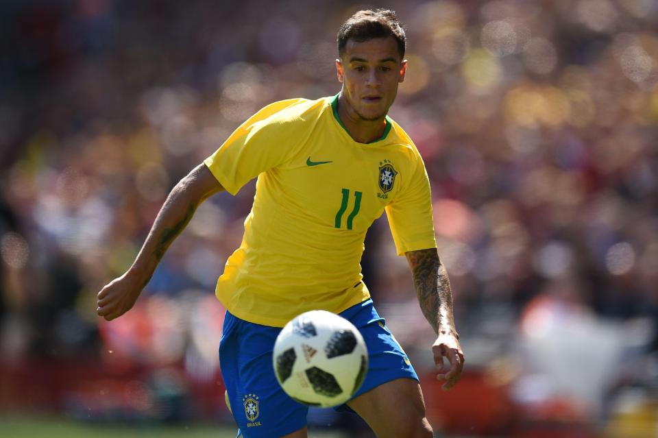  Philippe Coutinho is tipped to have an impressive tournament