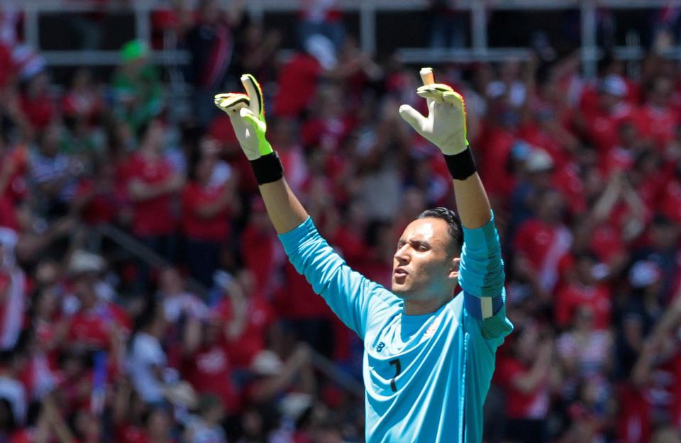  Keylor Navas will be in goal for Costa Rica