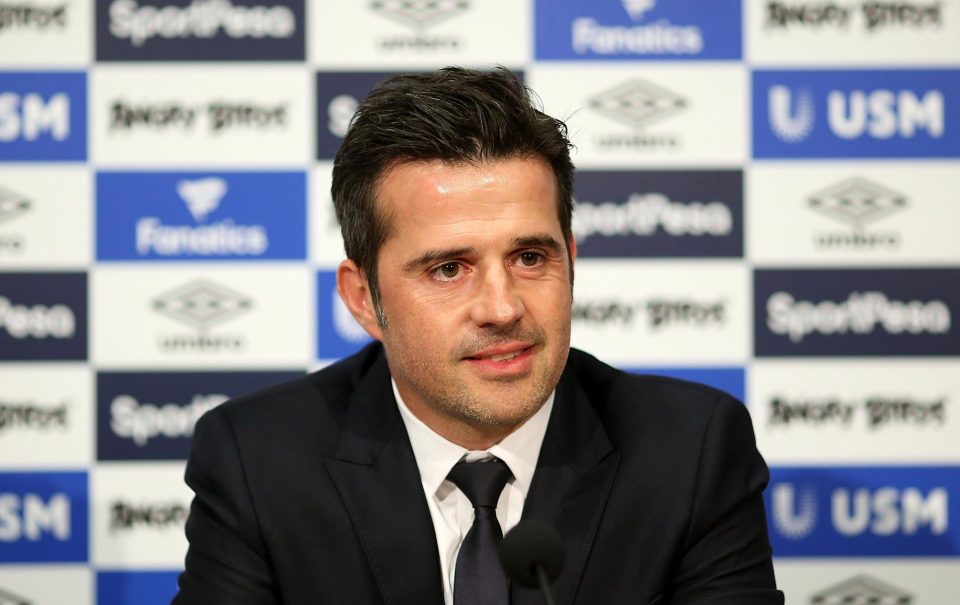  New Everton boss Marco Silva will have to sell before buying this summer