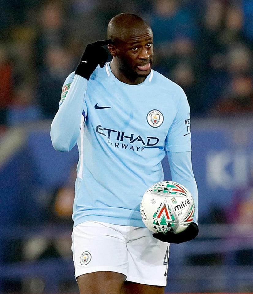  Yaya Toure had made sensational accusations about Pep Guardiola