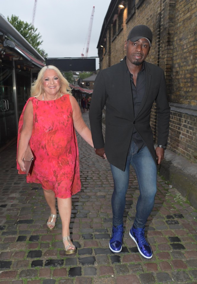 Vanessa Feltz joined the Love Island stars as she took her partner Ben Ofoedu along