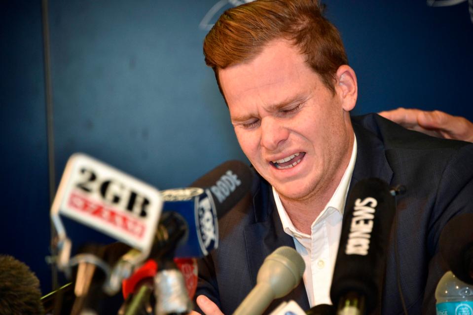  Steve Smith was axed as captain and suspended over the scandal