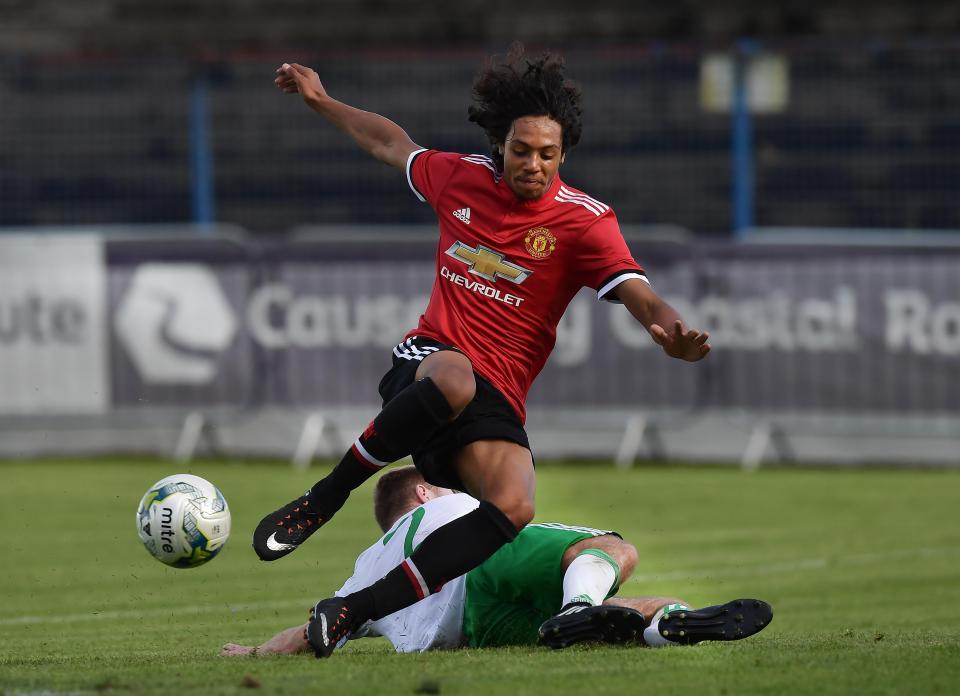  D'Mani Mellor is the latest youngster to pen a deal with the Red Devils