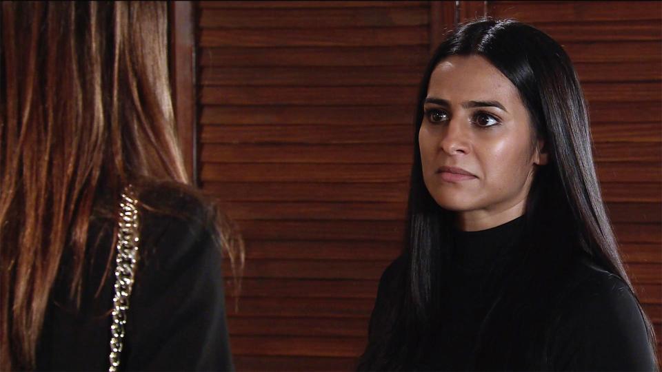  Sair filmed a heated argument with her co-star Alison King