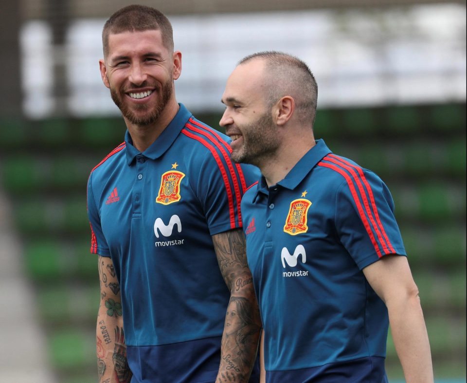  Sergio Ramos responded to the claims he injured the Liverpool duo on his first day with the Spain squad