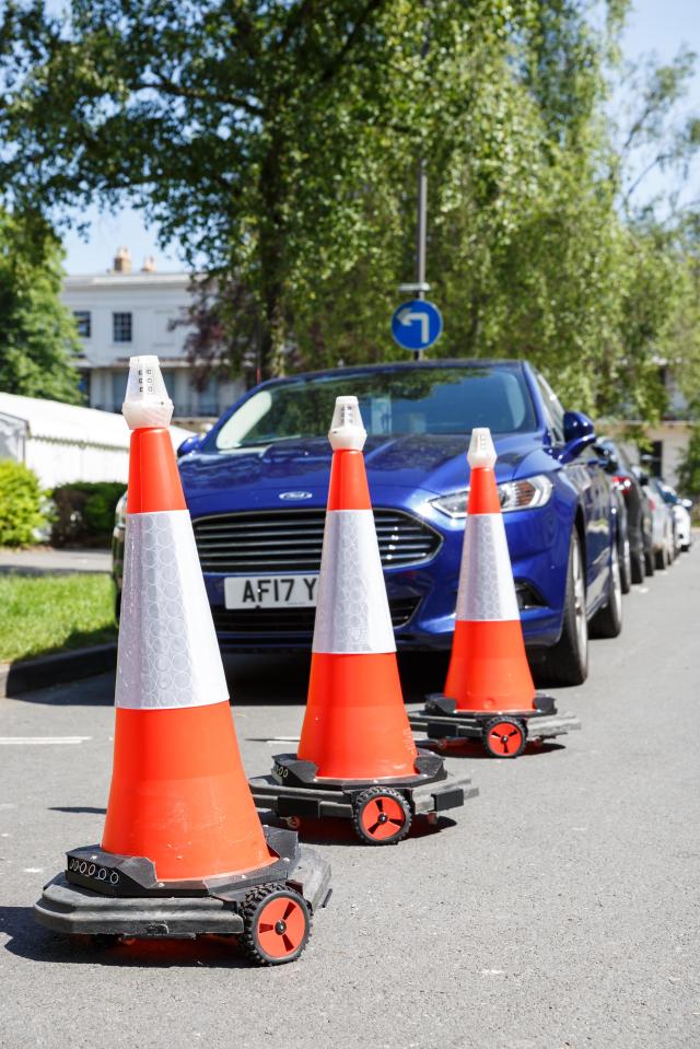  The remote controlled cones could put an end to unnecessary traffic queues