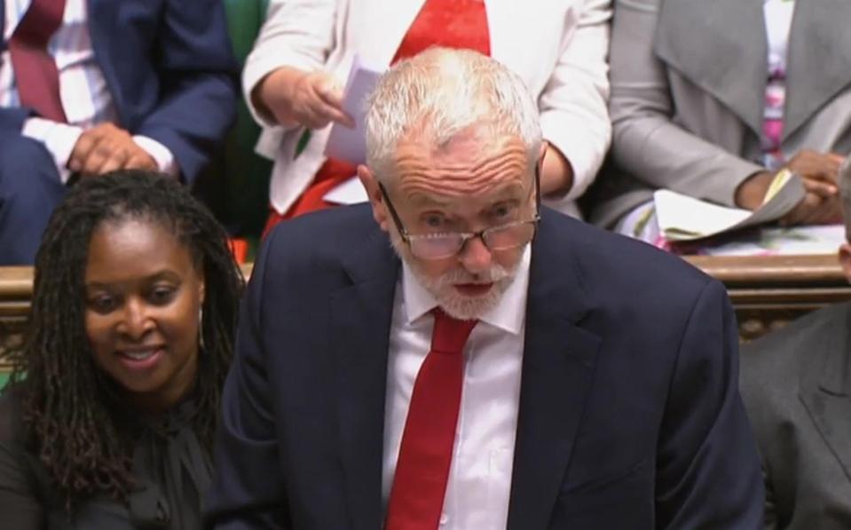  Jeremy Corbyn is backing several of the Lords amendments