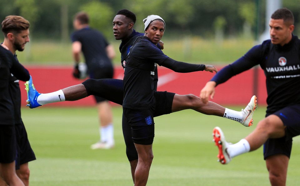 England's Ashley Young was United's first-choice left-back last season