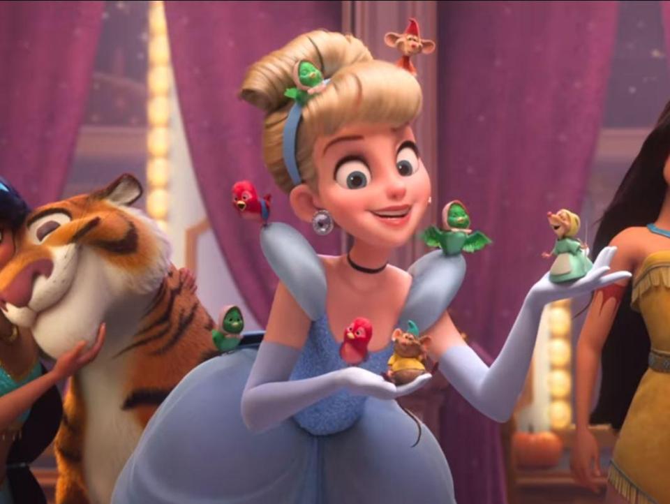  A 3D version of Cinderella will star in the new Wreck-It Ralph film later this year