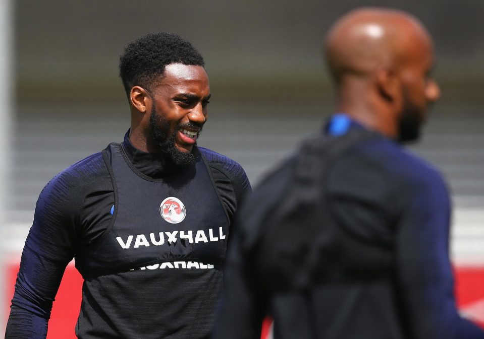  Rose appears to have a smile back on his face as he heads towards the World Cup