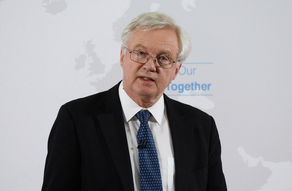 Brexit Secretary David Davis is said to be very unhappy with the negotiations process