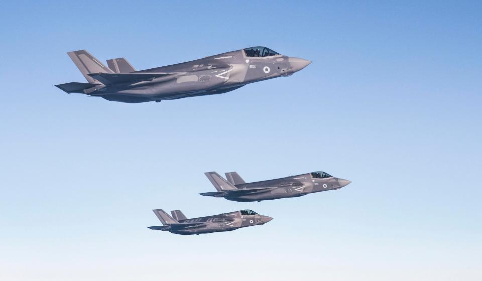  The £100million F-35B has been hailed as 'the most advanced and dynamic fight jet'