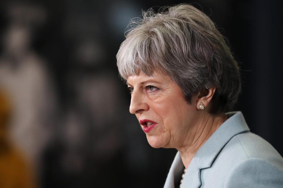  The PM refused to define a precise time limit for an Irish border solution