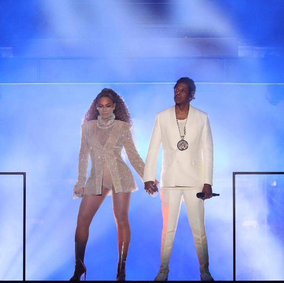  Beyonce and Jay-Z have launched their 48-night world tour in Cardiff