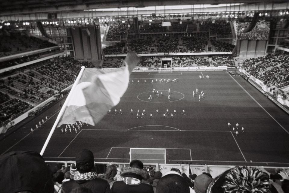  Sergey Poteryaev took photos inside the Spartak Moscow ultras section