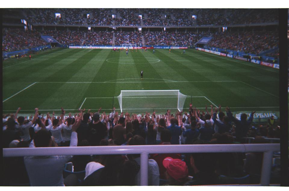  The Nizhny Novgorod stadium is one of the World Cup venues