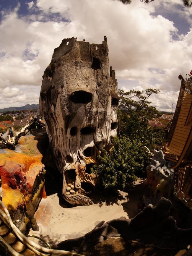  Crazy House in Da Lat, Vietnam, is often likened to a Gaudi creation or Disney fairytale castle