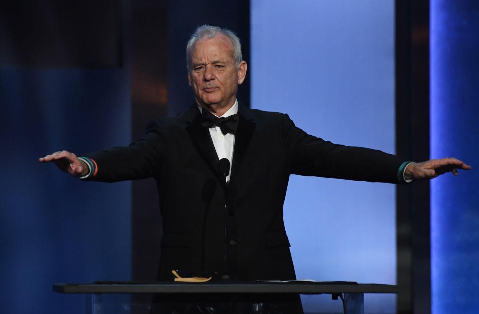  Bill Murray made a typically charismatic appearance