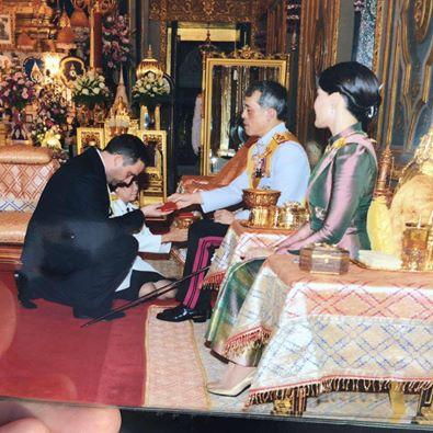  Fraudster Kenway had met the current King of Thailand Maha Vajiralongkorn when he was the Crown Prince in a ceremony believed to be rewarding his support for the Thai royal family