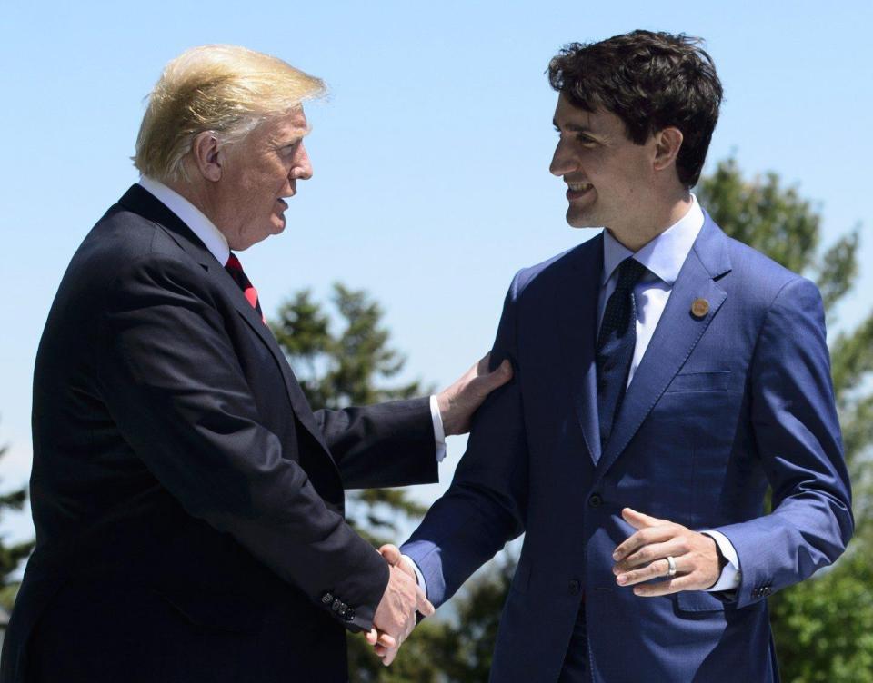  Our expert detected a micro-expression of disgust from Canada PM Justin Trudeau after Trump shunned him in conversation