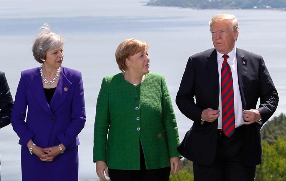  Trump likes to make sure all eyes are on him as the world's leaders meet