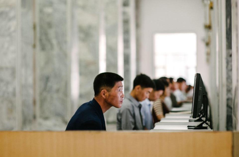  The North Korean capital has a sanctioned internet service