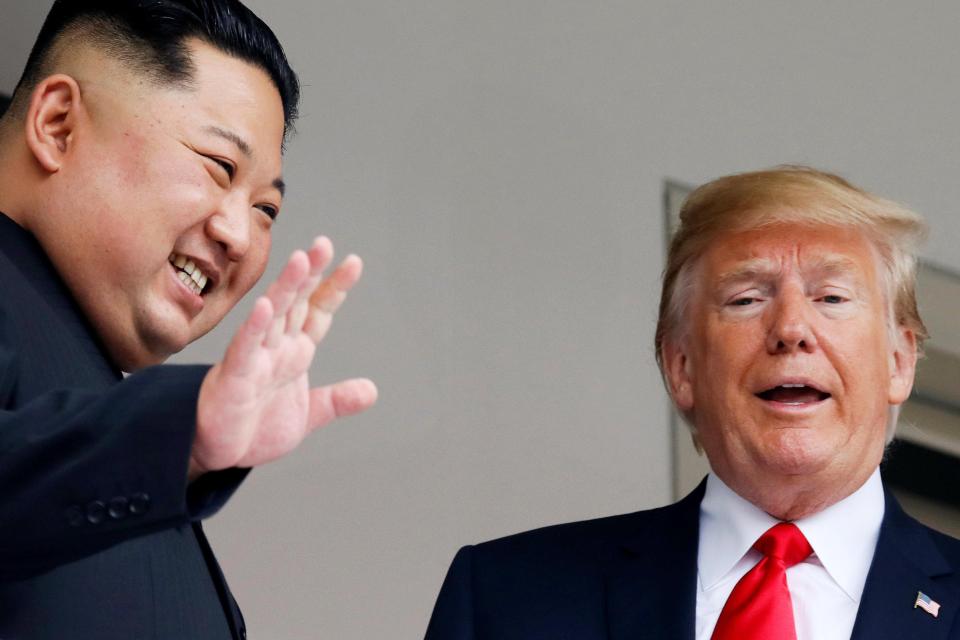  Donald Trump claims meeting with Kim Jong-un meant they narrowly avoided a nuclear apocalypse