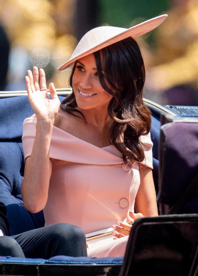  Meghan Markle favours a beat neckline - and is credited for its resurgence