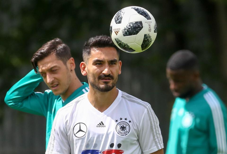  Ilkay Gundogan and Mesut Ozil have faced criticism from Germany fans