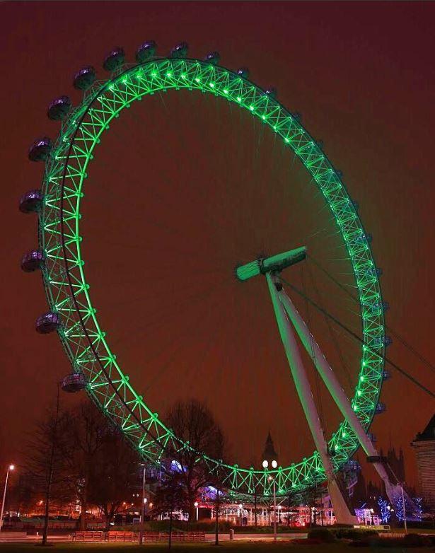  The London Eye goes #greenforgrenfell