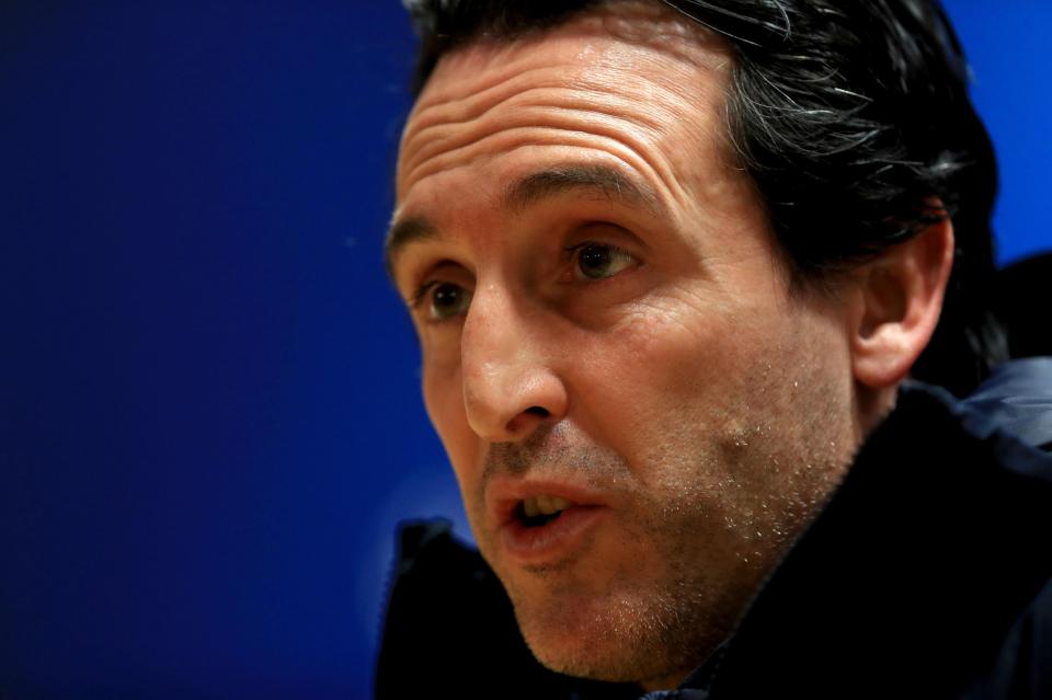  Unai Emery can expect a baptism of fire in the Premier League