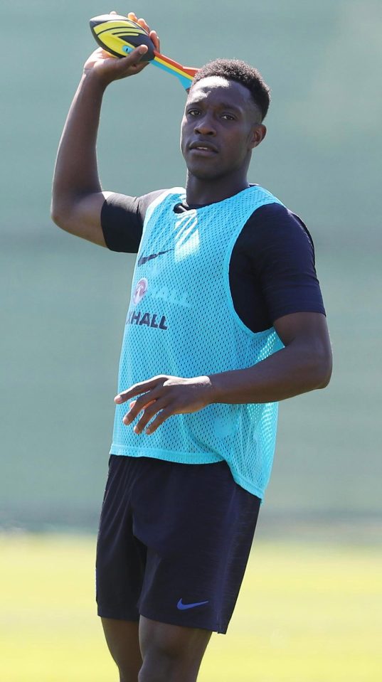  Danny Welbeck netted in England's final friendly game against Costa Rica - but he is unlikely to start against Tunisia